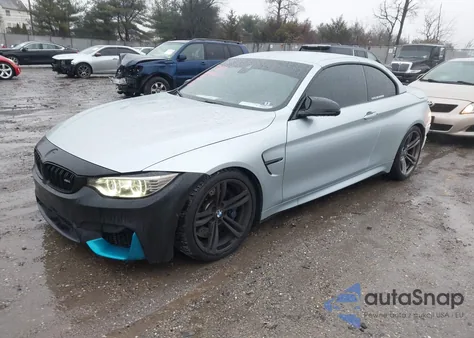 2016 BMW M4 z USA, uszkodzony, nr VIN WBS3U9C57GP969124